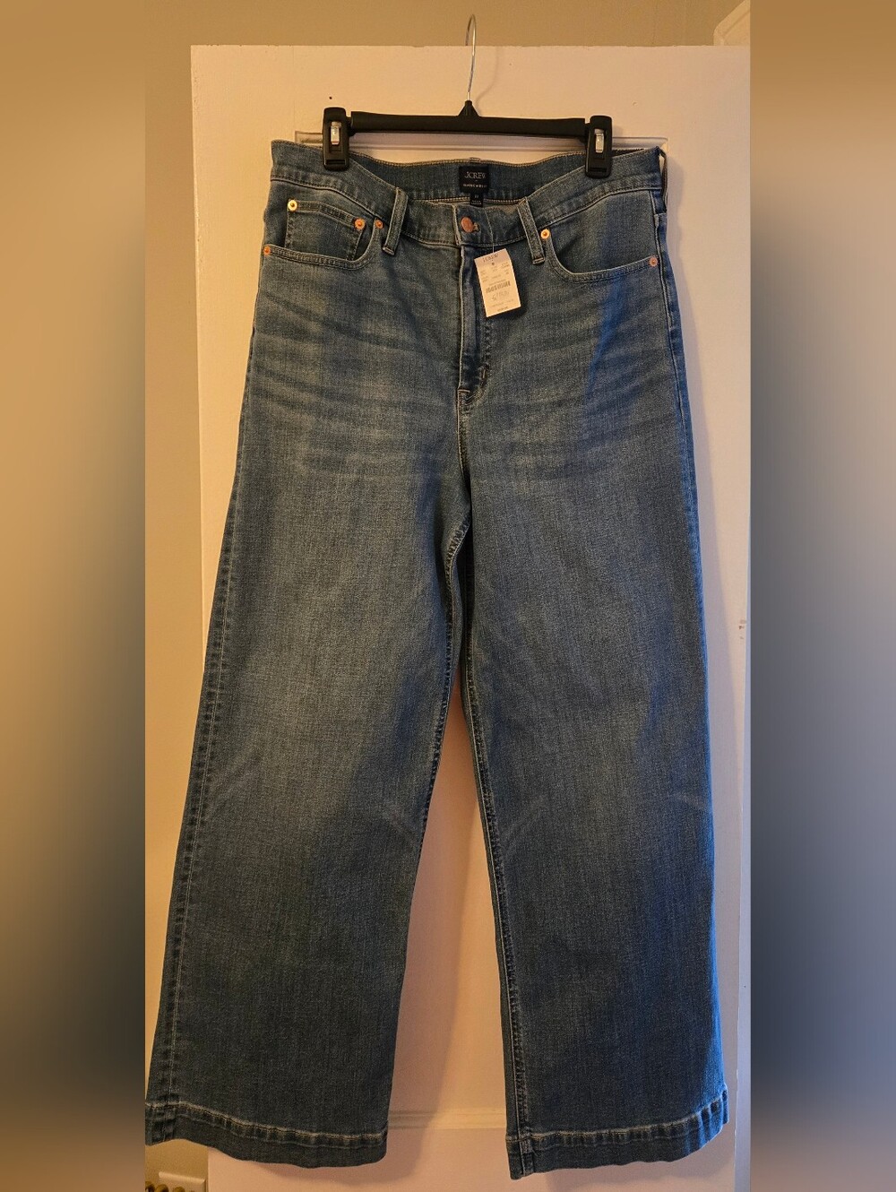J. Crew NWT Classic Wide-Leg Jeans Size 32